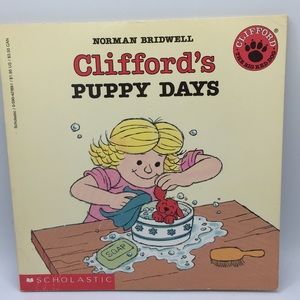 Clifford’s Puppy Days by Norman Bridwell Scholastic Big Red Dog Book 1989